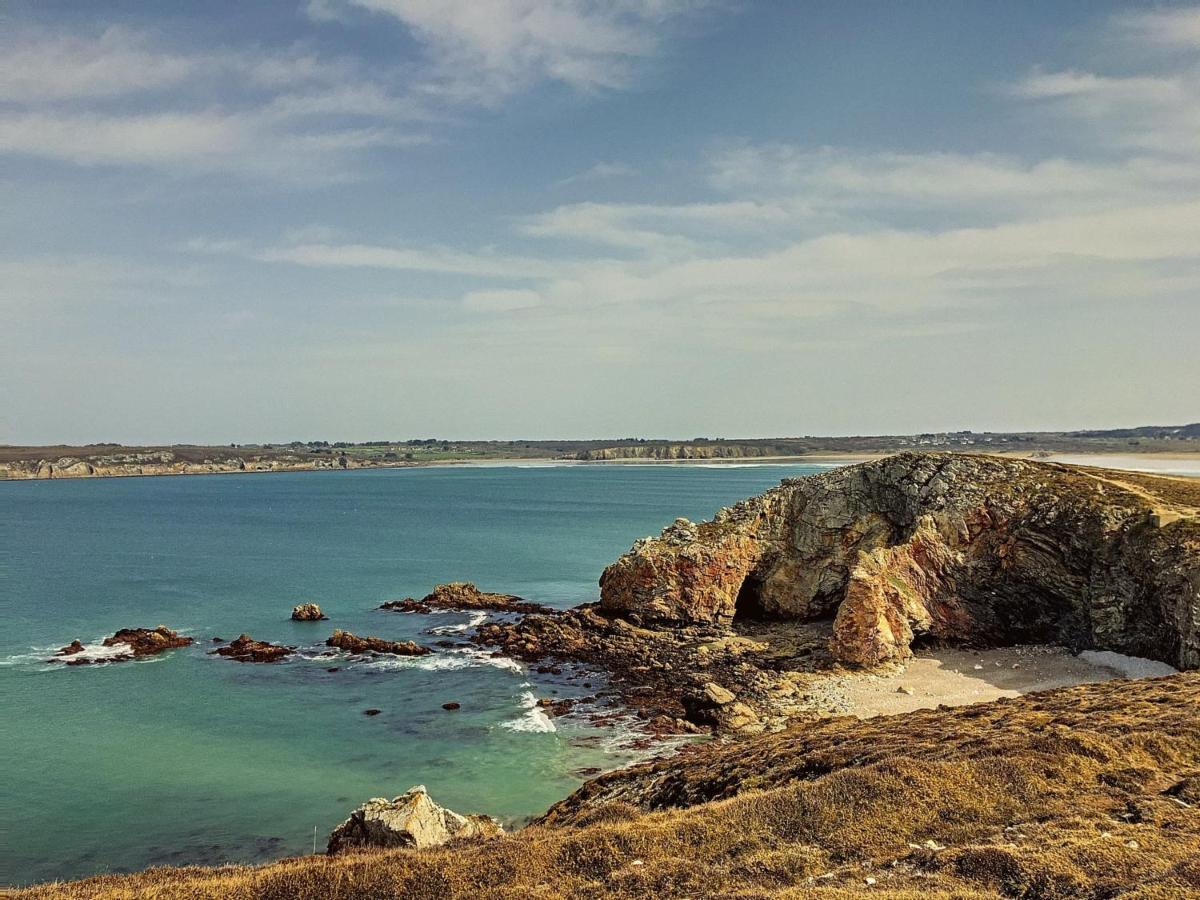 Maison En Pierres Proche Plage Goulien - Ideal Surf Et Randonnee - Fr-1-370-59 Villa โครซง ภายนอก รูปภาพ